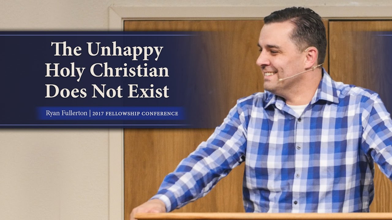 1 Min: The Unhappy Holy Christian Does Not Exist – Ryan Fullerton