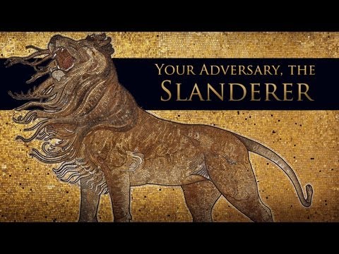 Your Adversary, The Slanderer by Charles Leiter