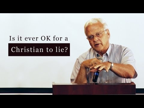 Is it ever OK for a Christian to lie? – Charles Leiter (4 Min)